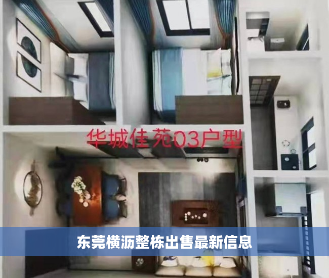 东莞横沥整栋出售最新信息